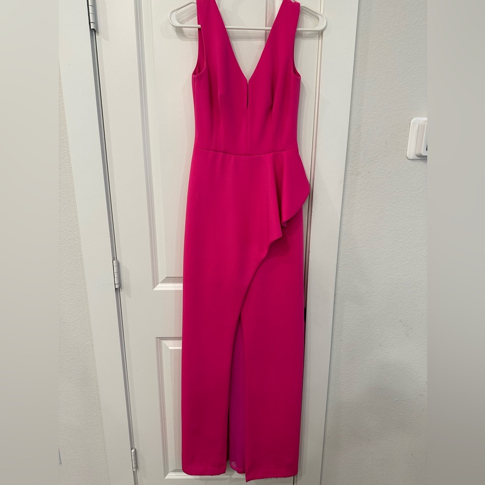 Black Halo Hendricks V-Neck Long Dress